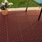 Pure Garden Interlocking Patio Tiles Terracotta 12X12 Set Of 6 Water Drainage